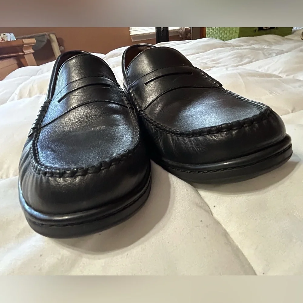 Mens Cole Haan Penny Loafer black leather C22126